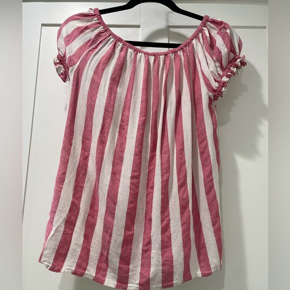 Max Studio Stripped Shirt Size M - Picture 2 of 3
